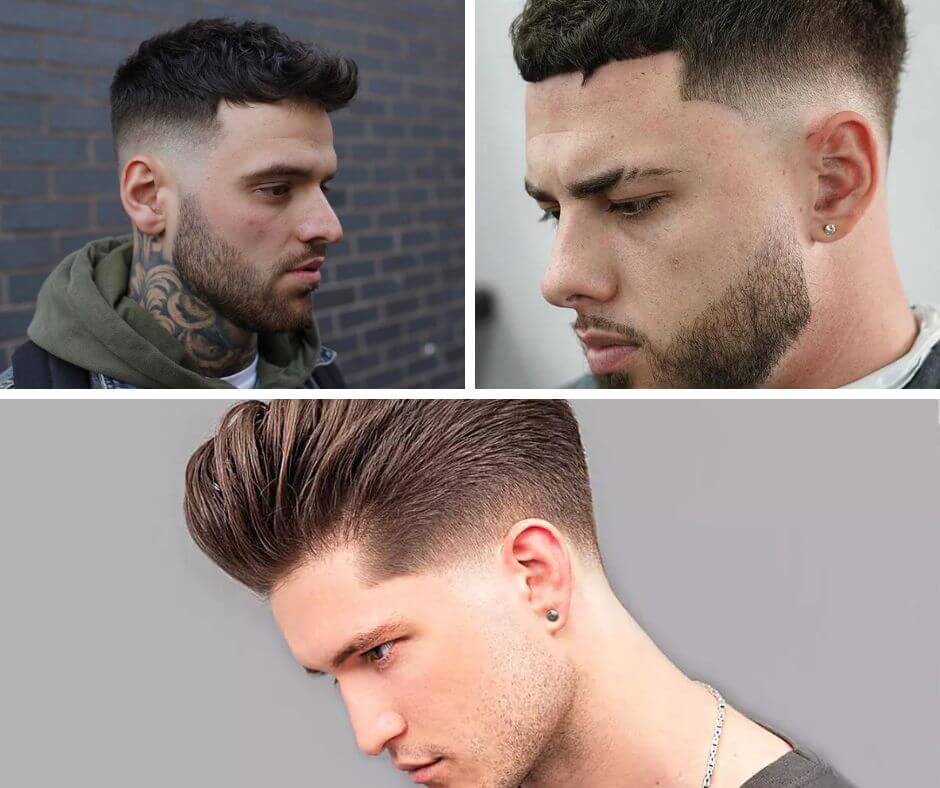 mid fade haircut