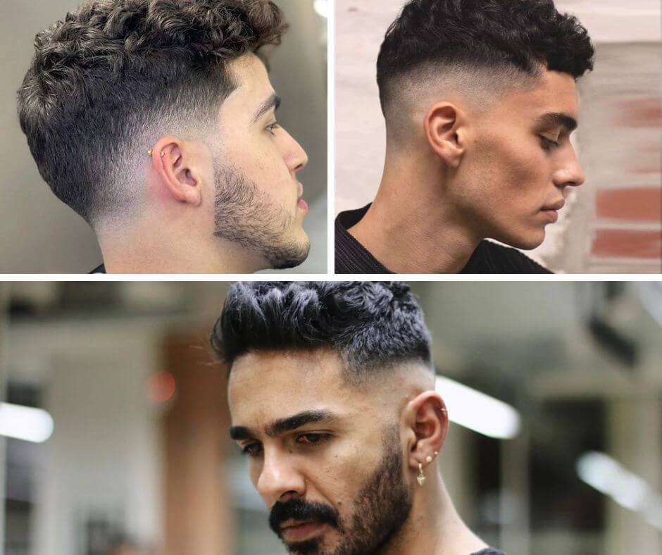 mid fade haircut