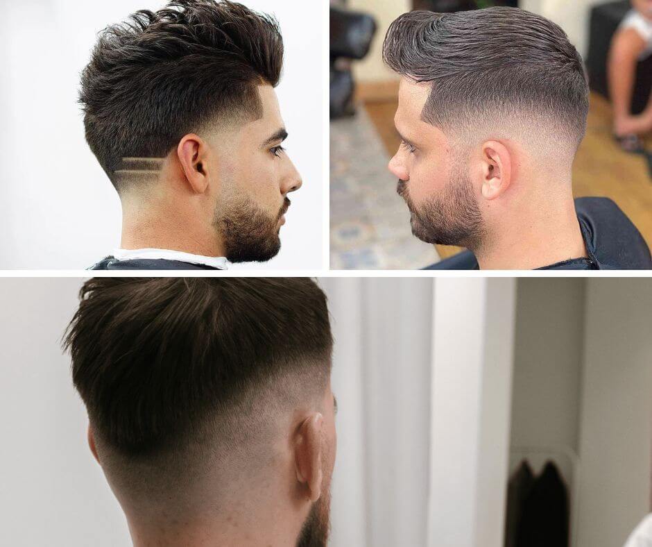 mid fade haircut