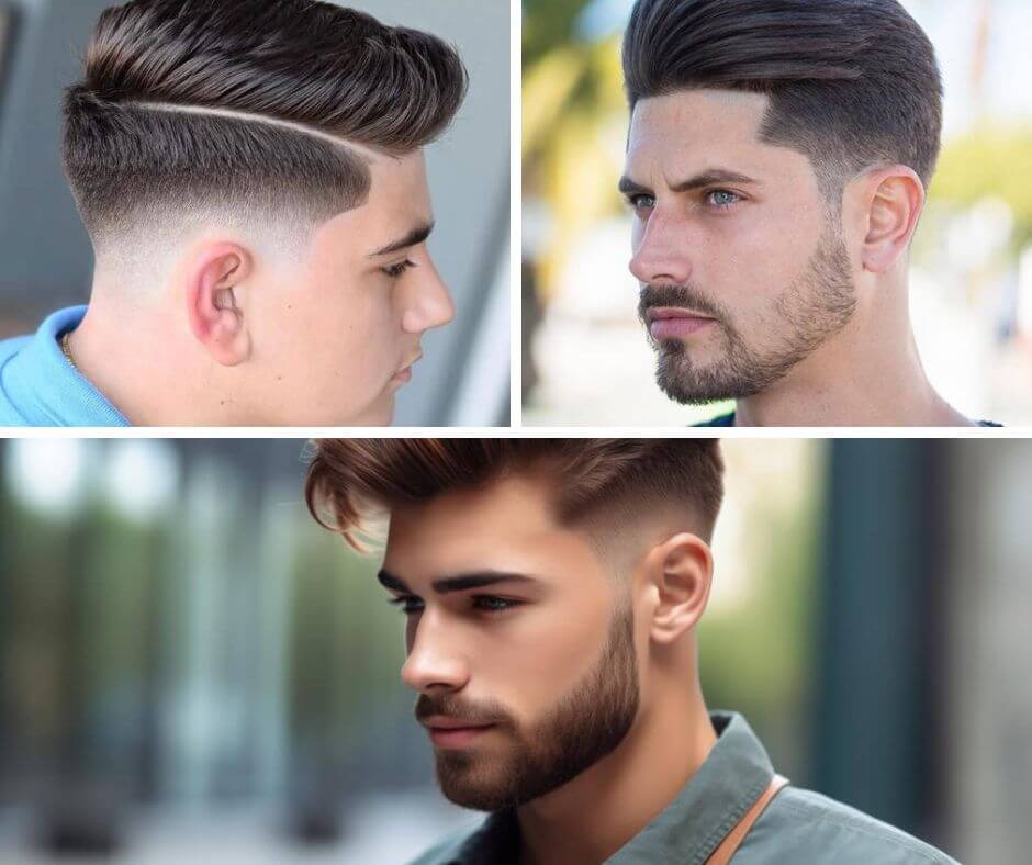 mid fade haircut