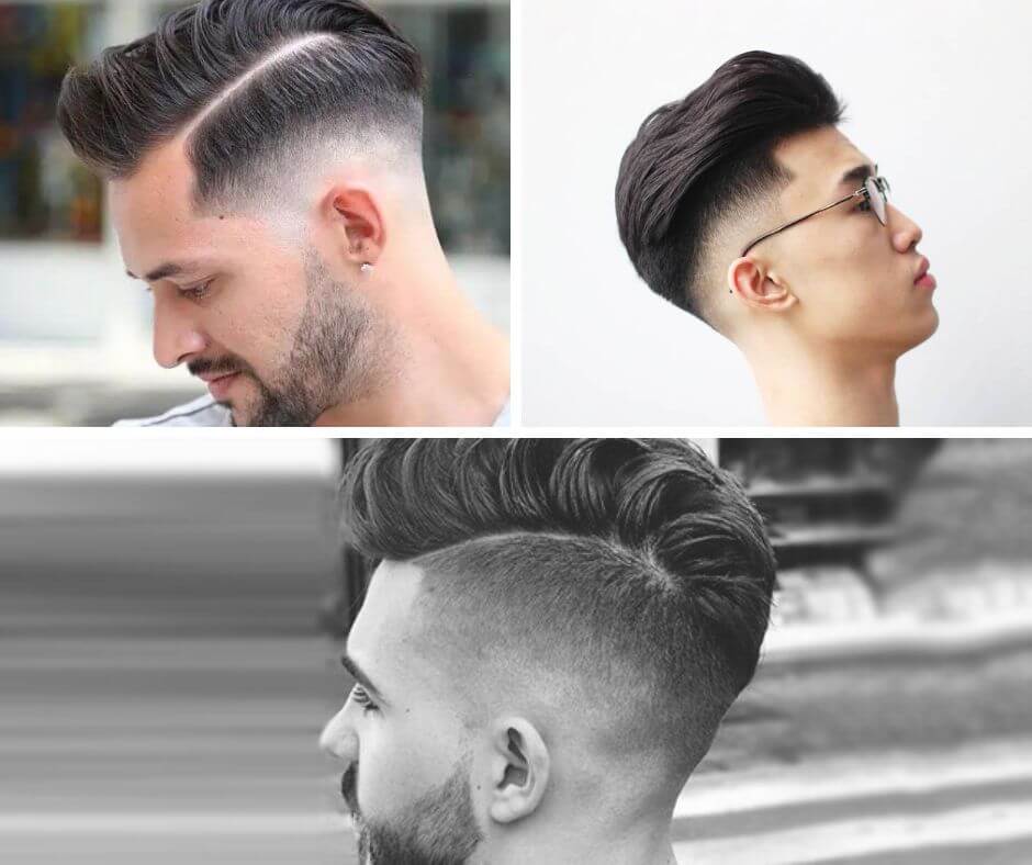 mid fade haircut