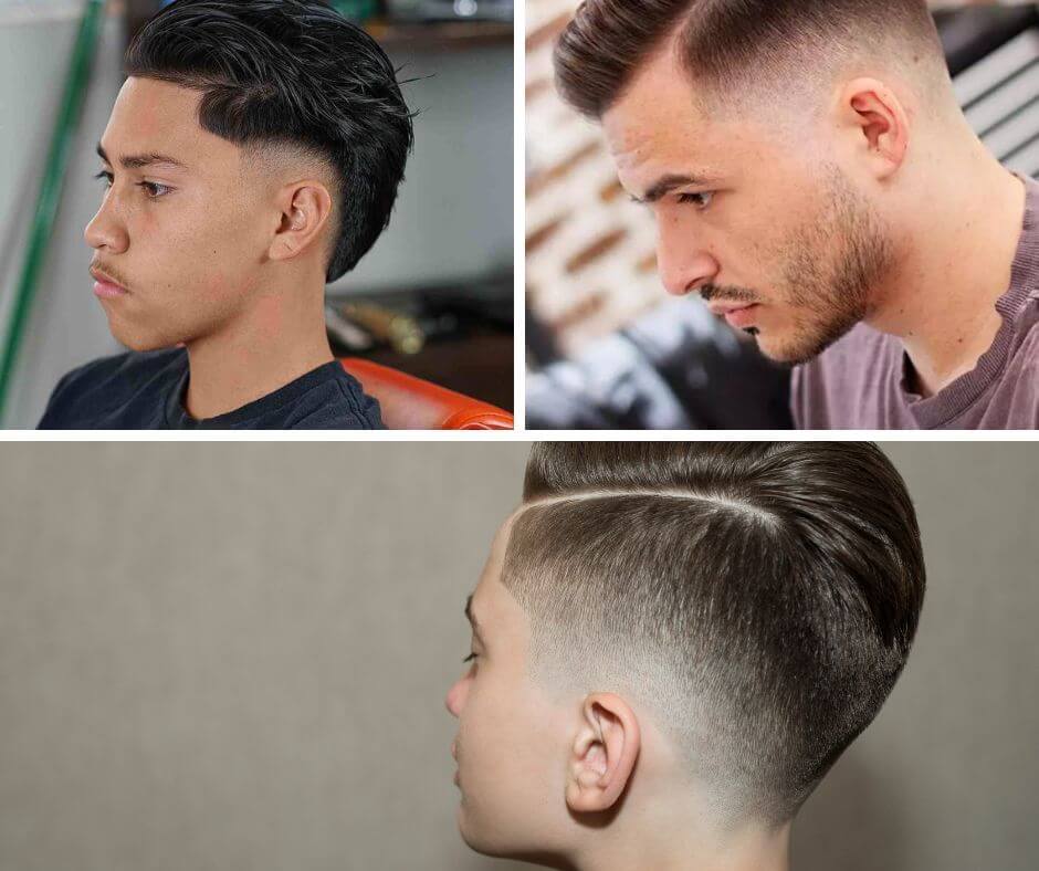 mid fade haircut