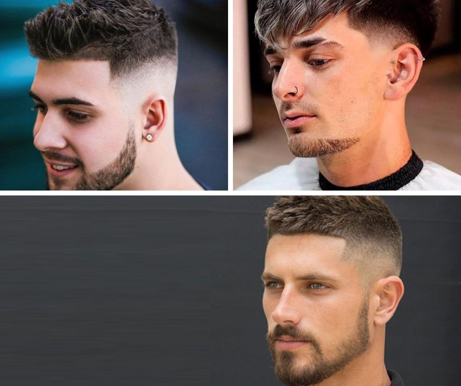 mid fade haircut